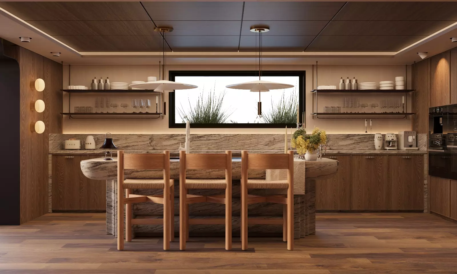 Gümüş İşlemeli Sehpa 2